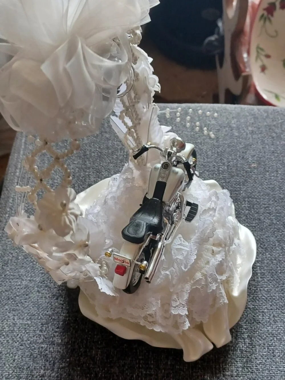 Official License Harley Davidson Wedding Cake Top Sportster Motorcycle